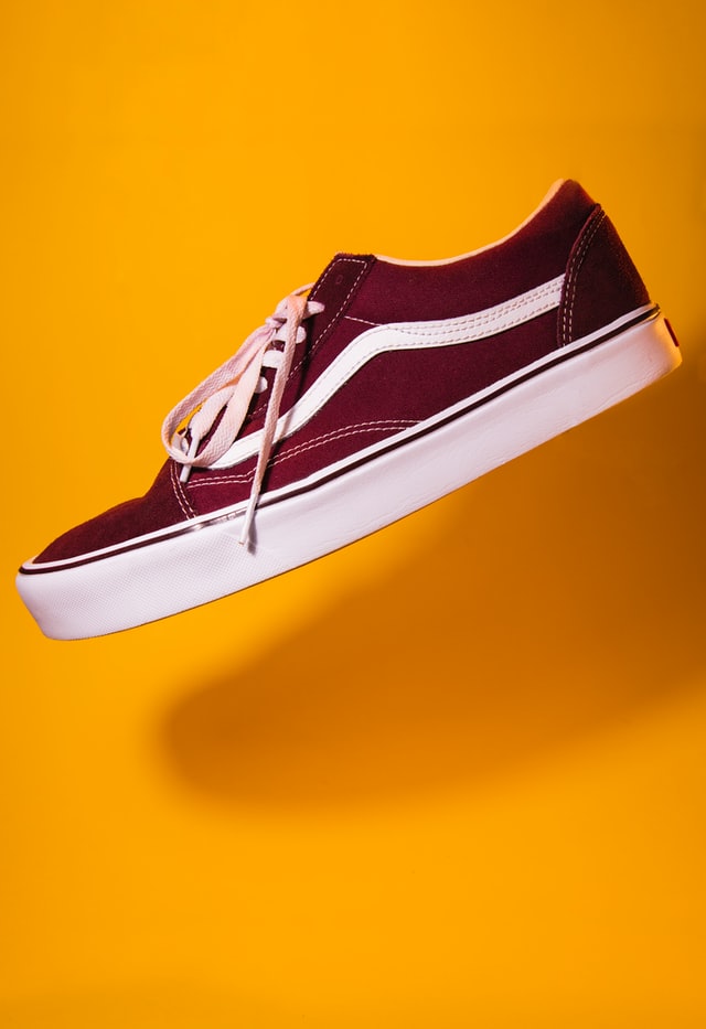 Tênis Vans vinho